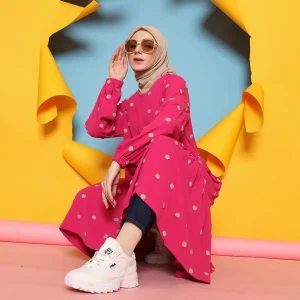 Manama Cendra Tunik Polkadot airflow