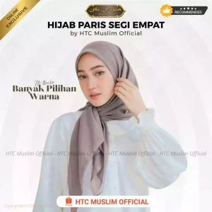 Hijab Paris Jadul Jahit 4 Sisi Segi Empat Jilbab Voal Kerudung Segi Empat Premium Lembut Halus Nyaman Dipakai